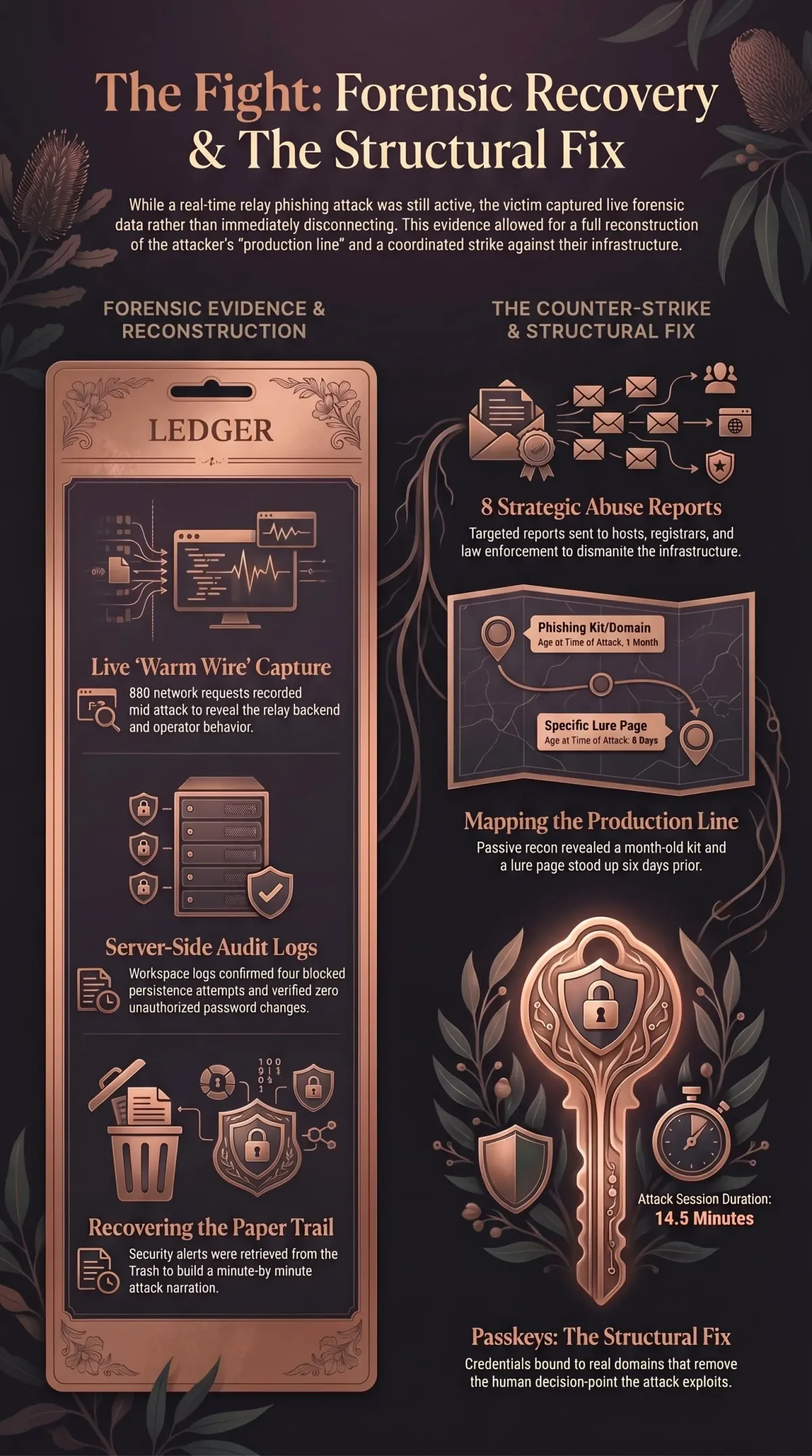 Infographic summarising the article: “The Fight”