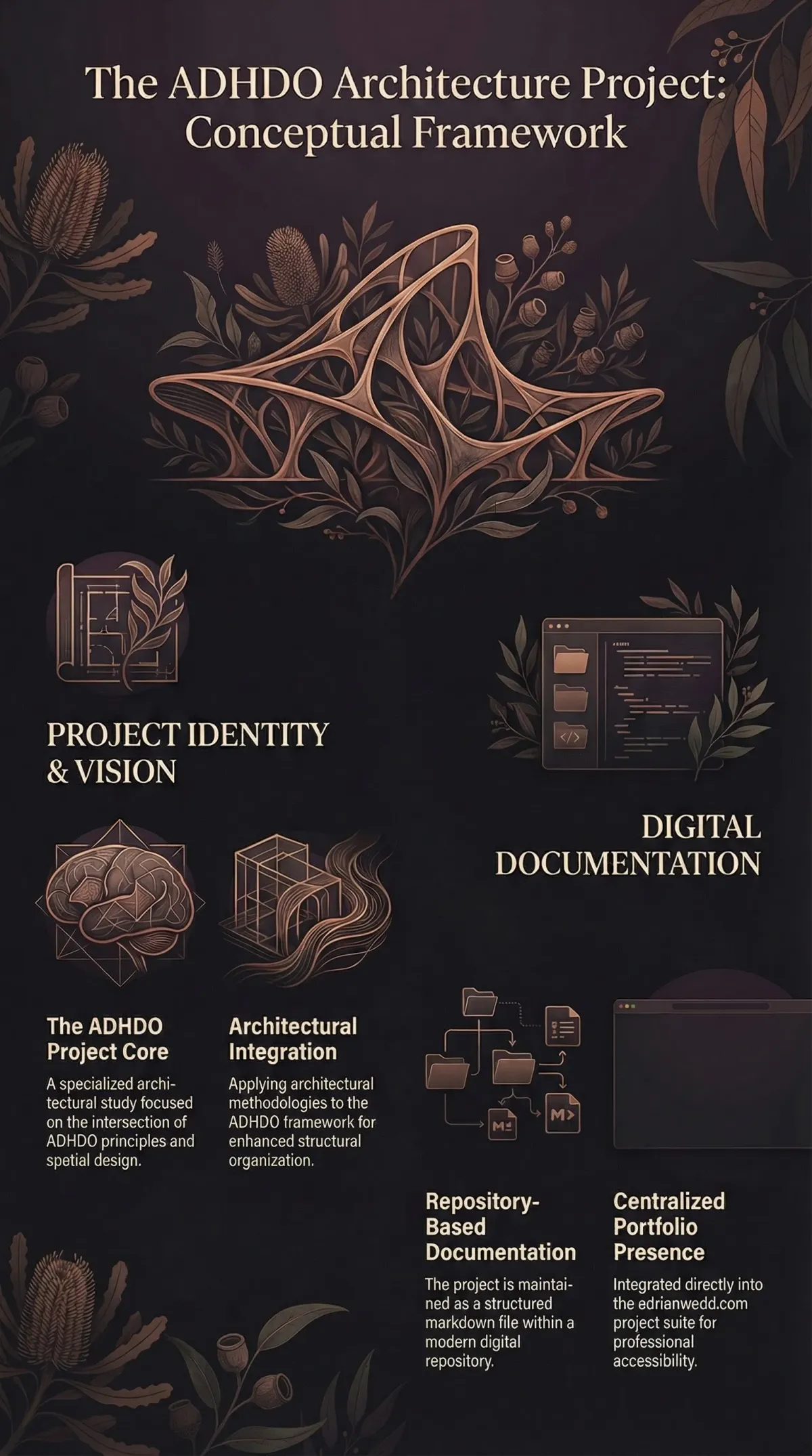 Infographic summarising the project: “ADHDo”