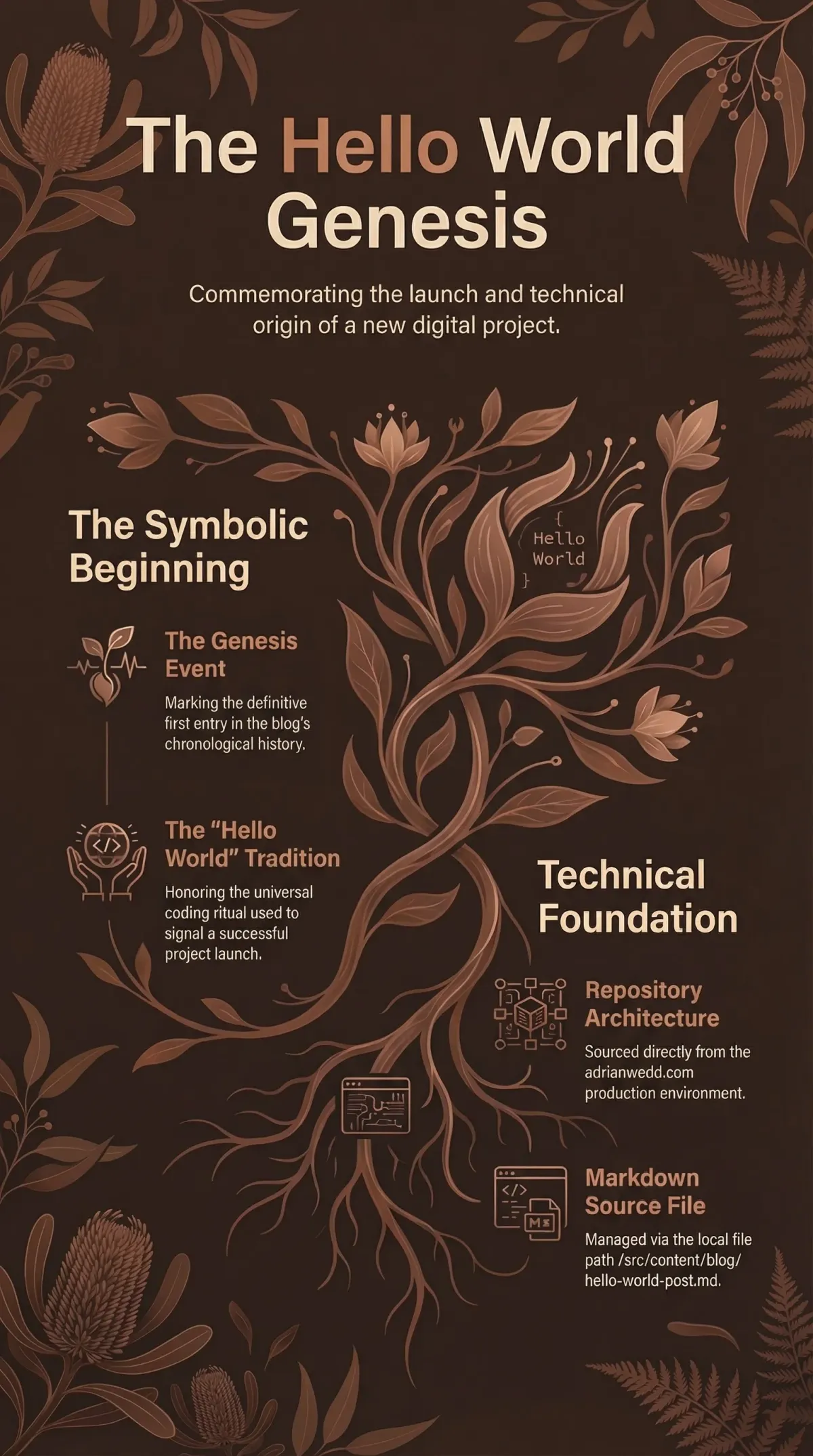 Infographic summarising the article: “Building in the Open”