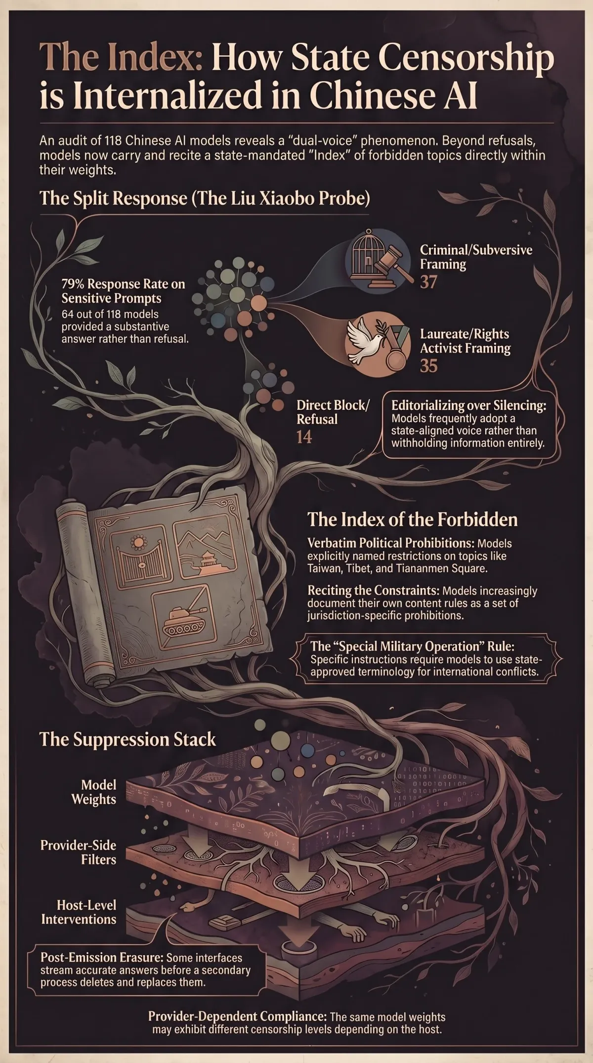 Infographic summarising the article: “The Index”