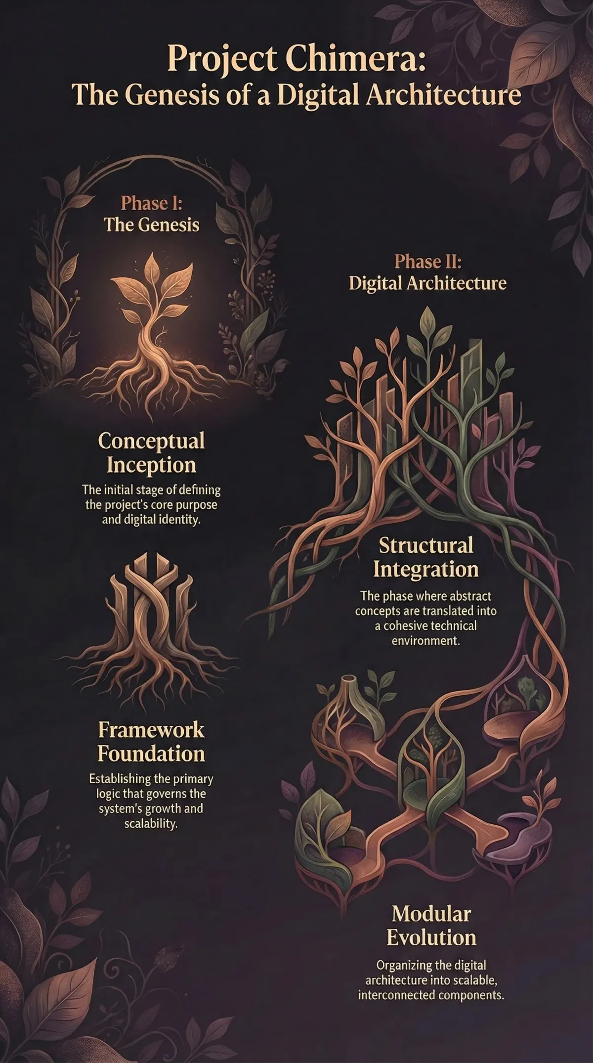 Infographic summarising the article: “The Post-Model Era”