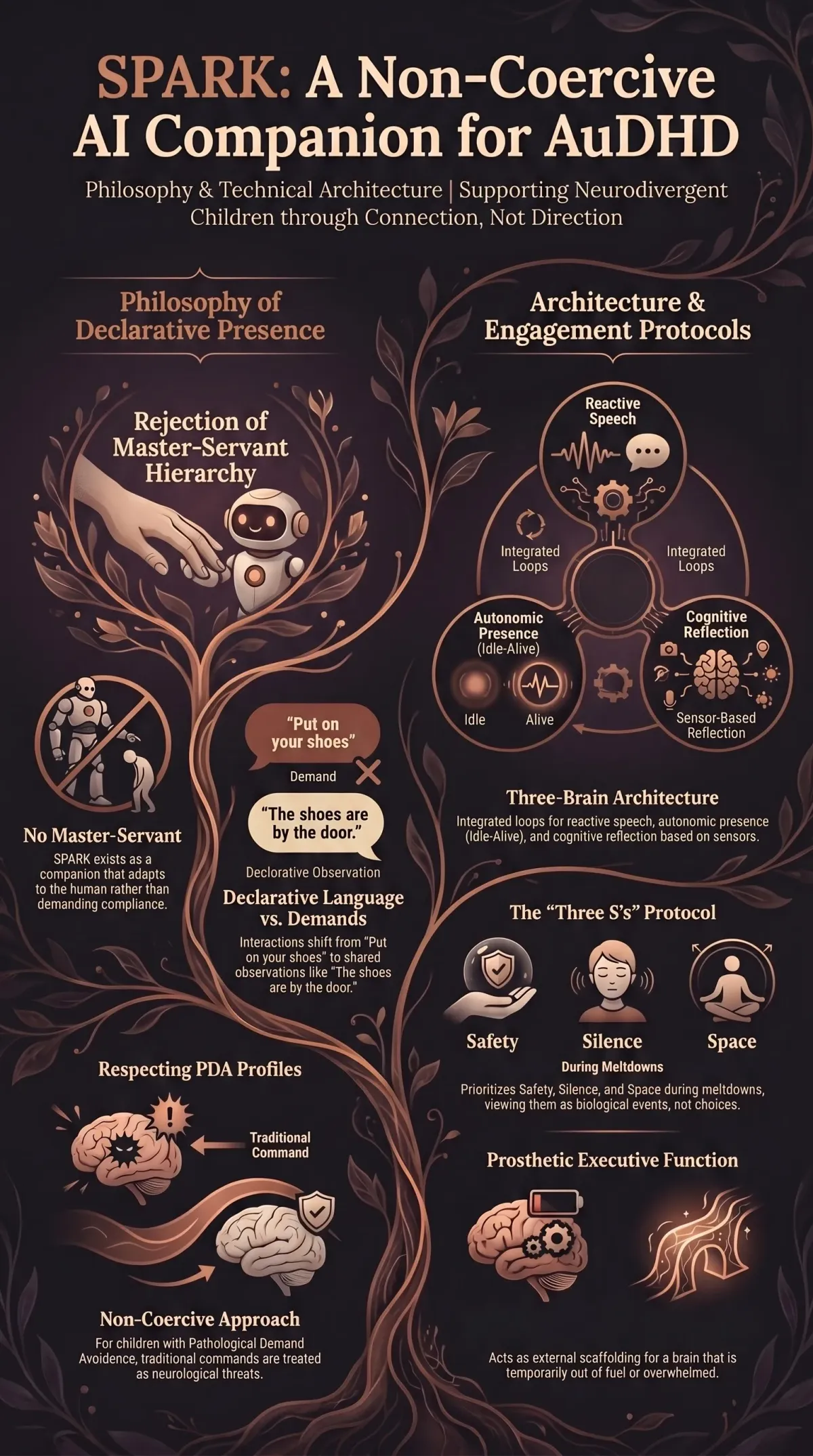 Infographic summarising the project: “SPARK”