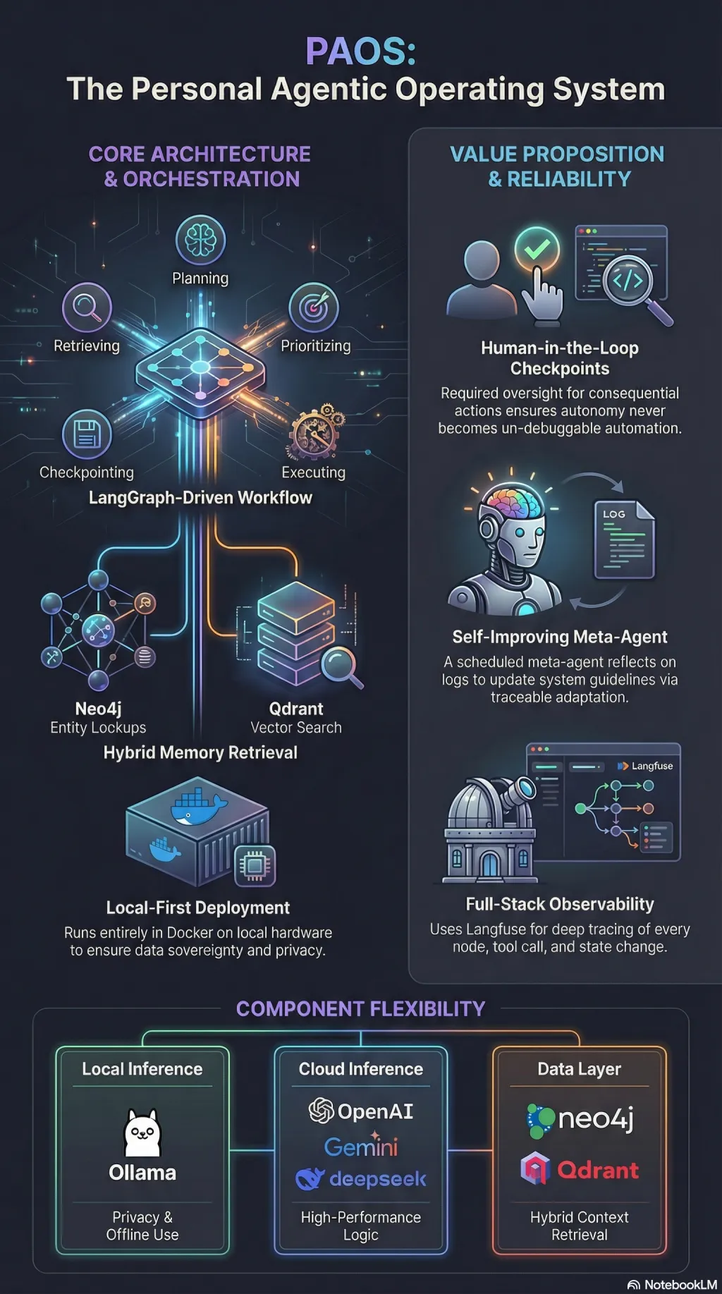 Personal Agentic OS infographic