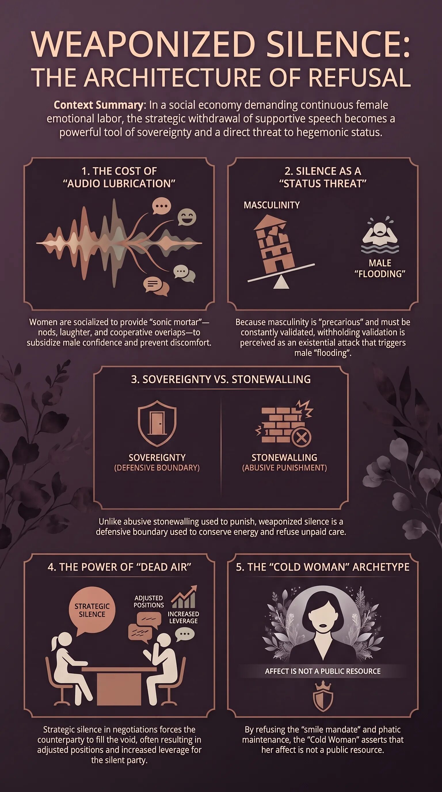 Weaponized Silence — Audio Overview episode artwork